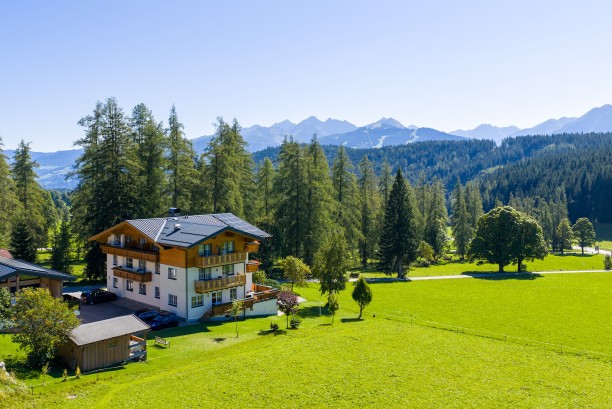 Flugaufnahme Haus Alpenperle