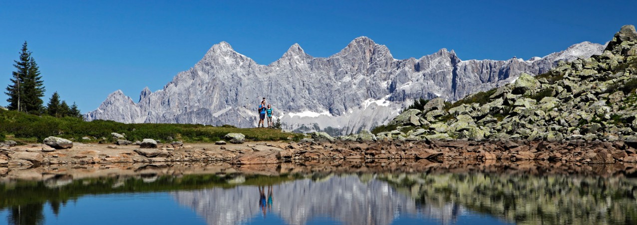 Der Spiegelsee in den Schladminger Tauern im Sommer © Photo Austria Raffalt